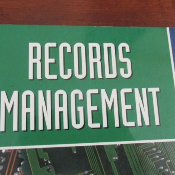 Records Management‎ Effective Information Systems Paperback Softcover Text Book - Picture 8 of 8